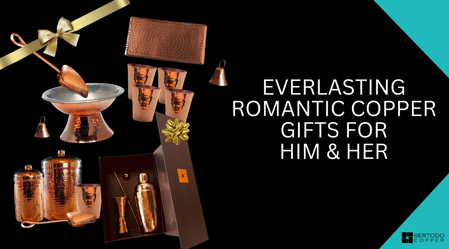 Everlasting romantic copper gifts for him and her
