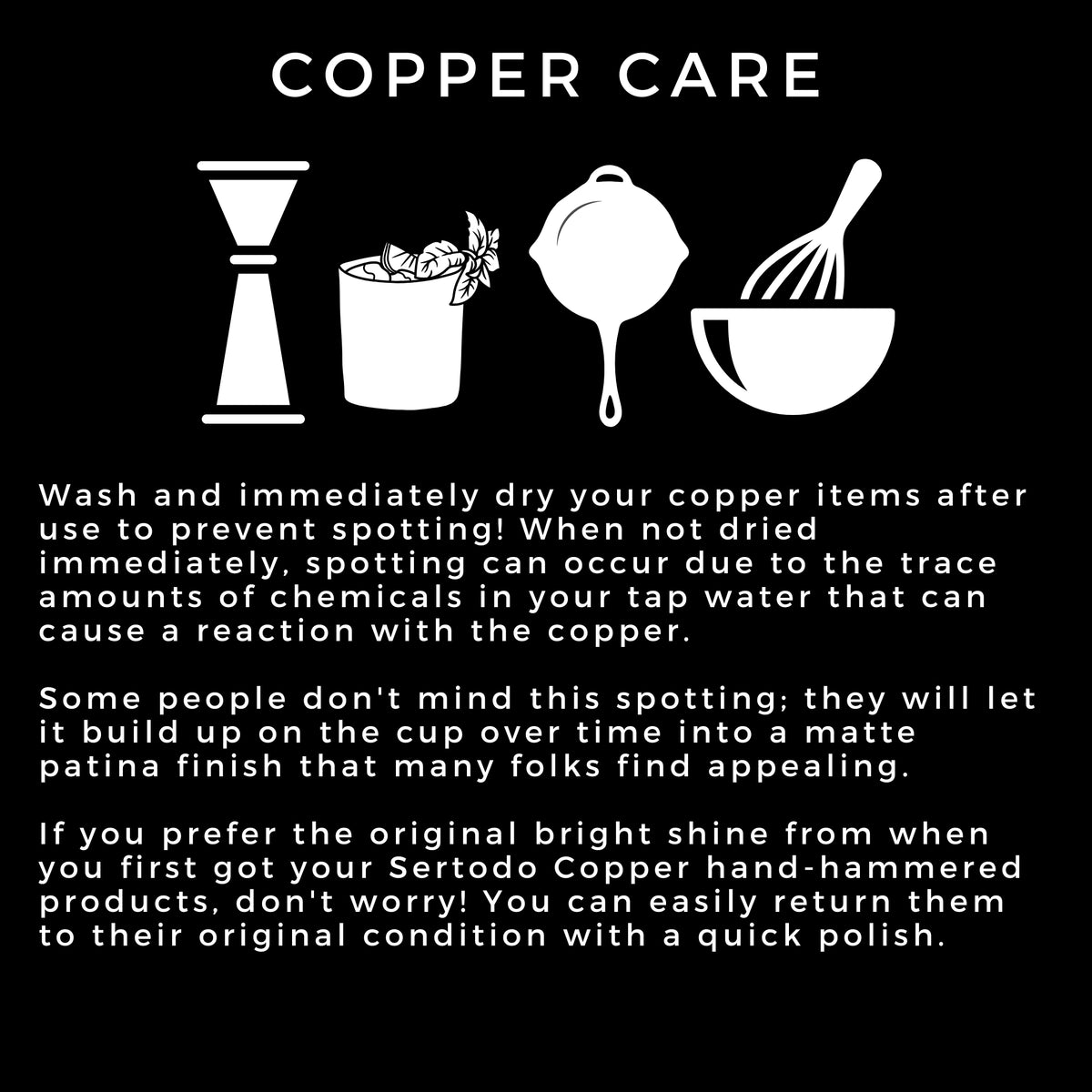 Copper Water Filter System