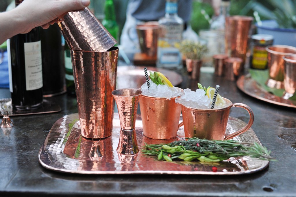 Copper Cocktail Set