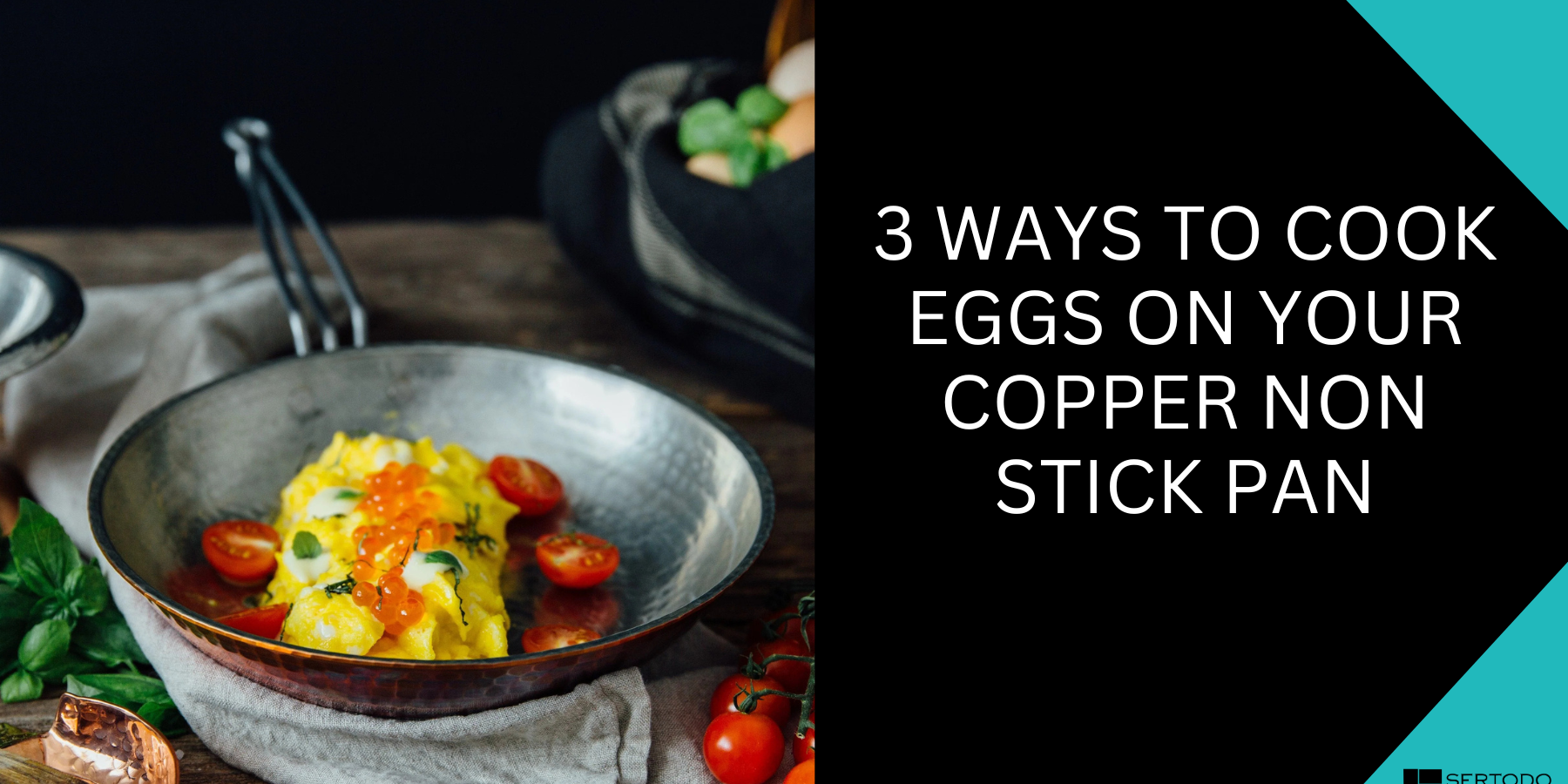 Copper non stick pan