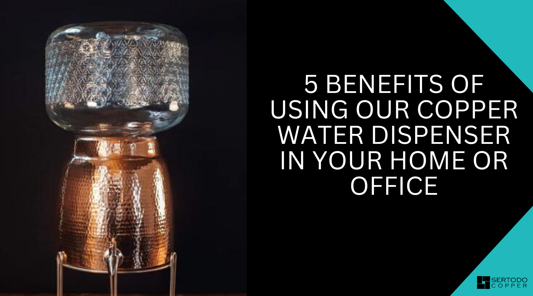 Benefits of having a copper water dispenser at home