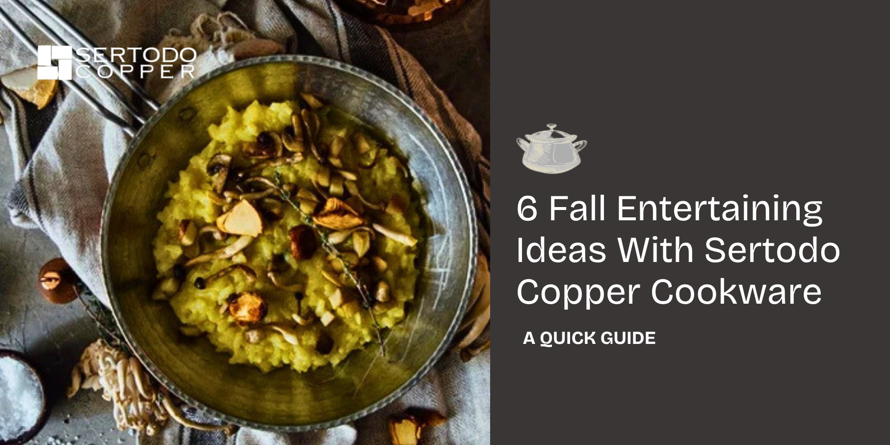 6 Fall Entertaining Ideas With Sertodo Copper Cookware