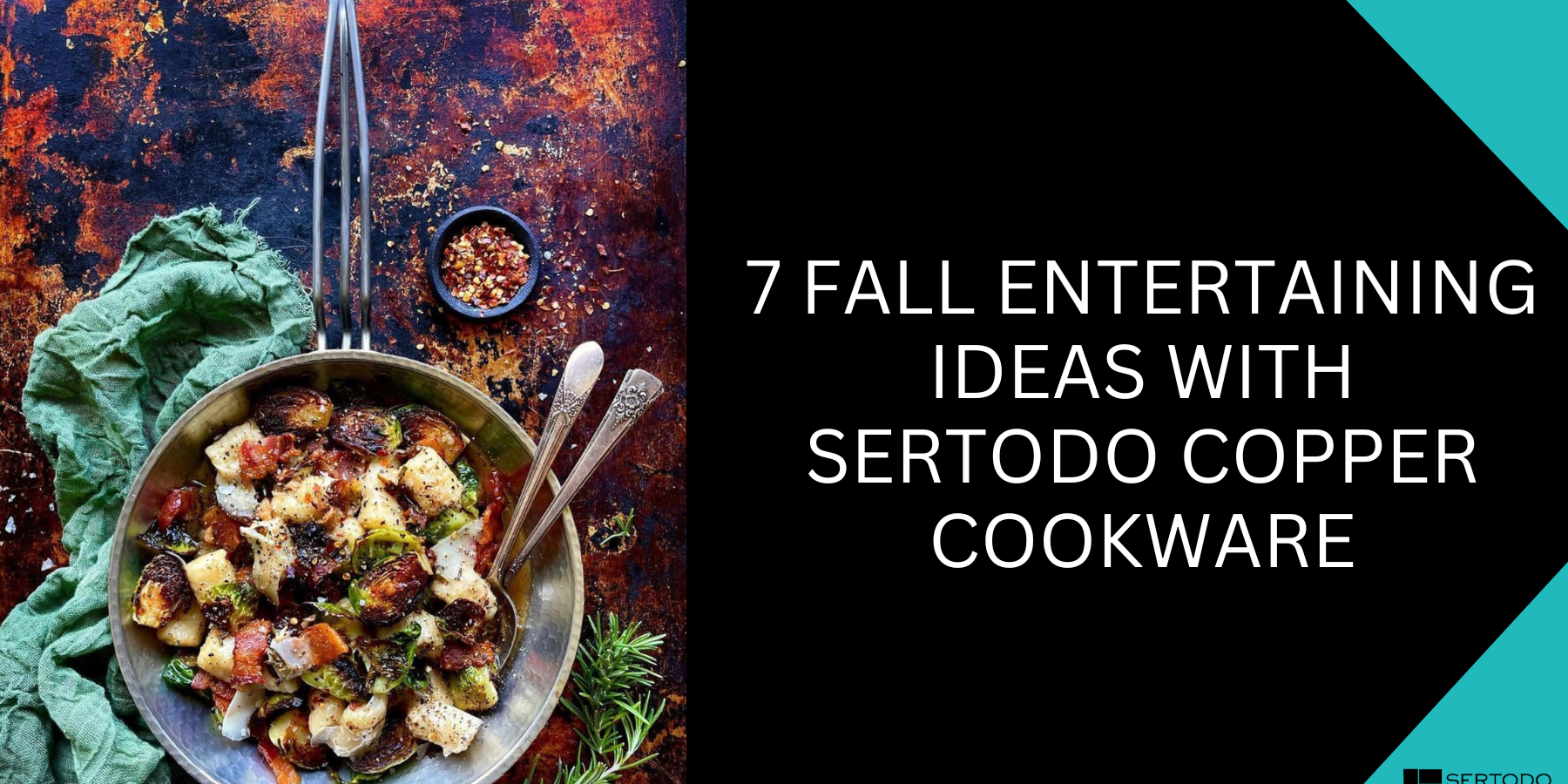 Fall entertaining ideas with copper cookware