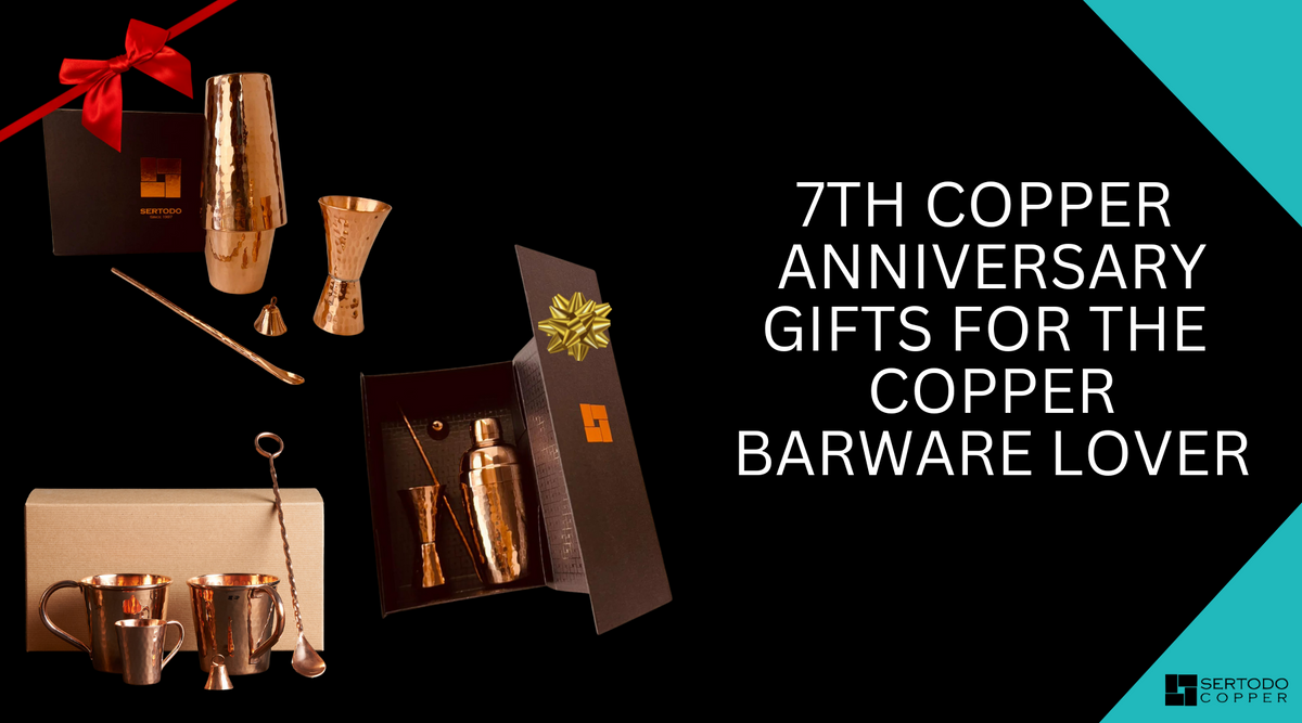 7th copper anniversary gifts