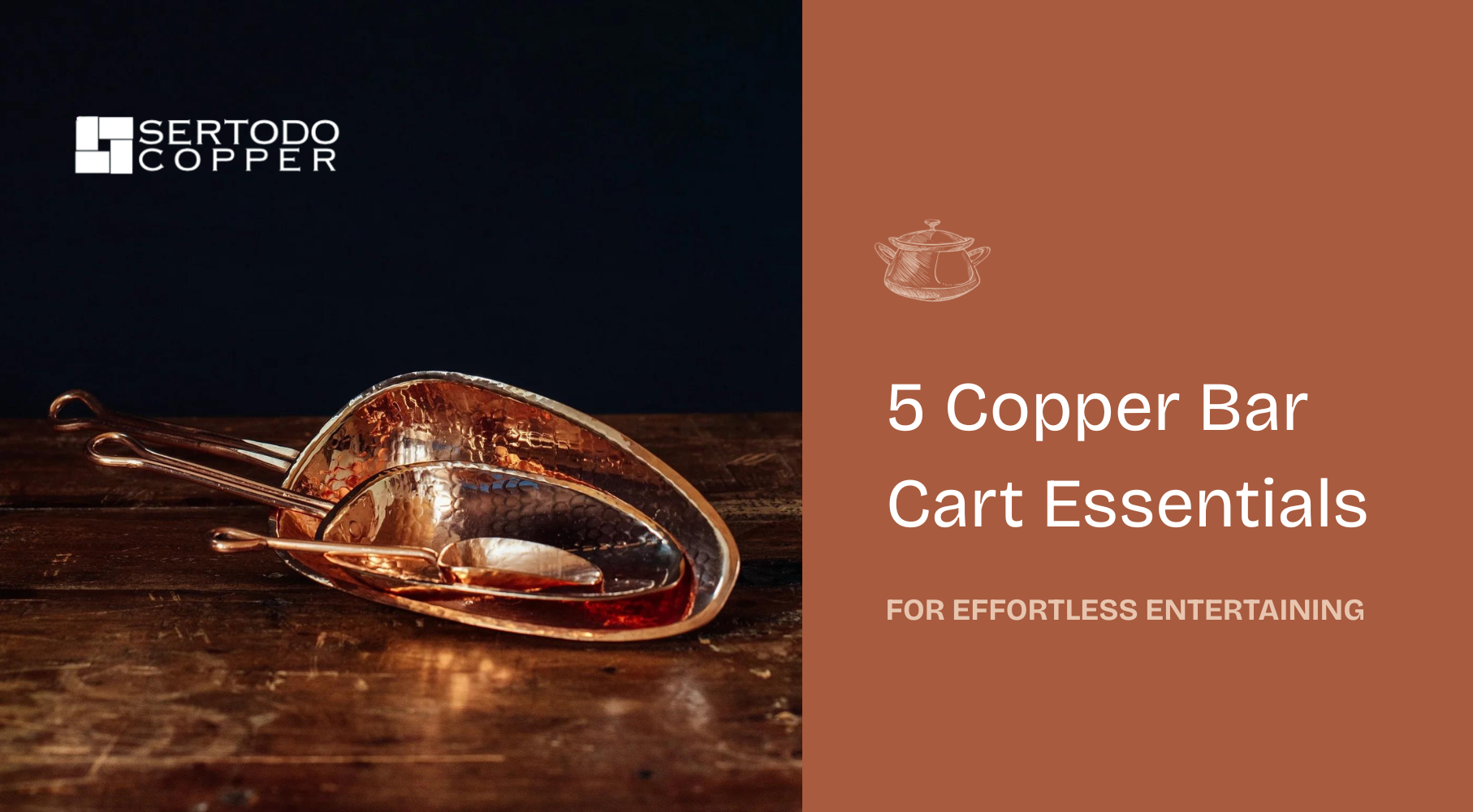5 Copper Bar Cart Essentials For Effortless Entertaining