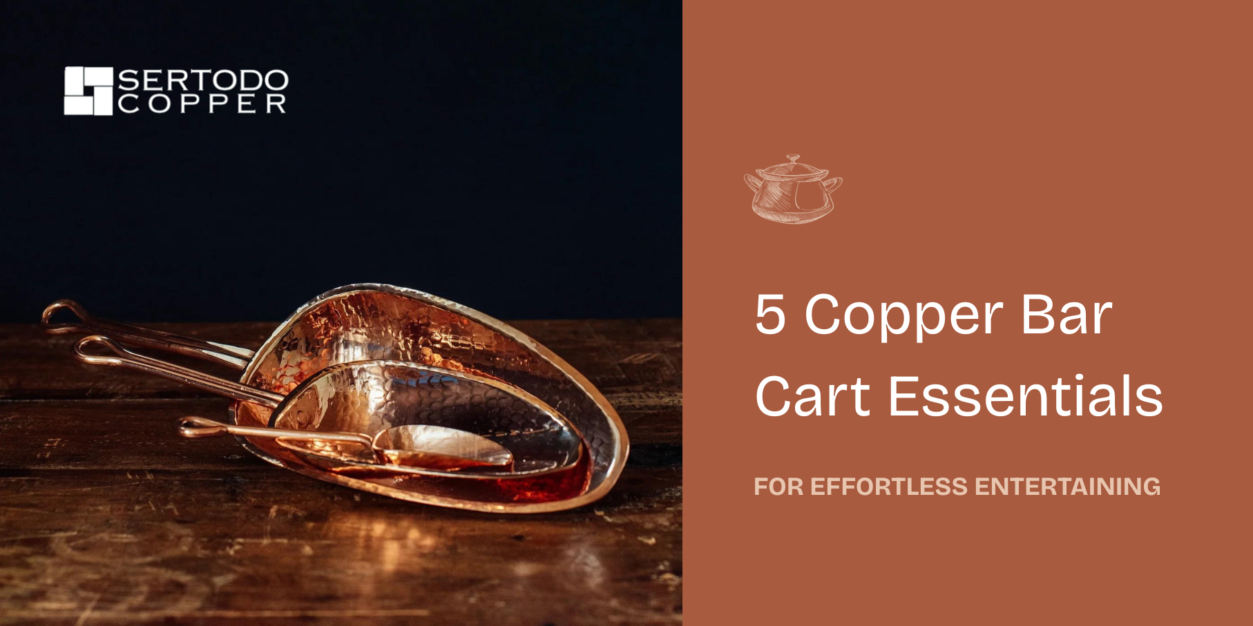 5 Copper Bar Cart Essentials For Effortless Entertaining