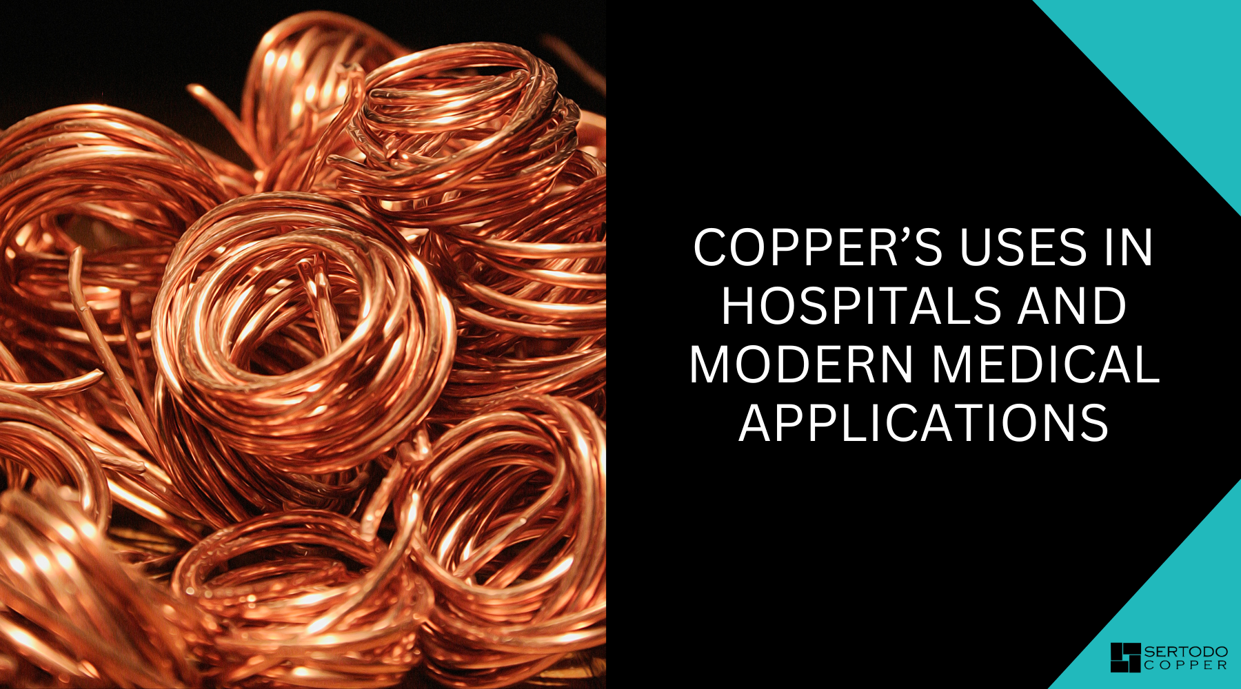 Copper uses in hospitals and modern medical applications