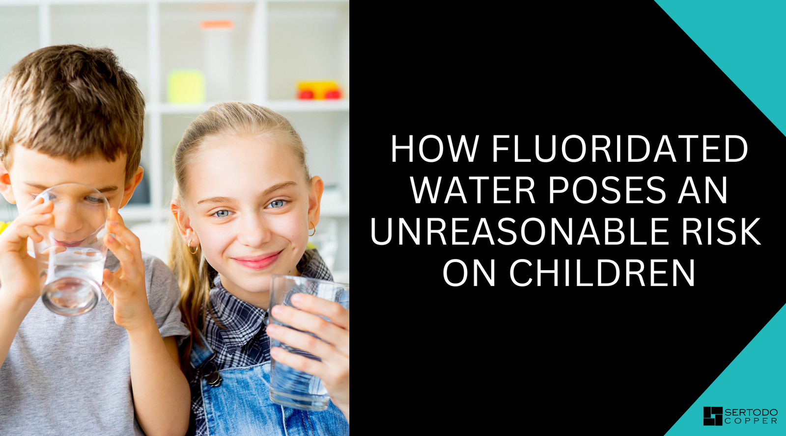 Fluoridated water unreasonable risk on children
