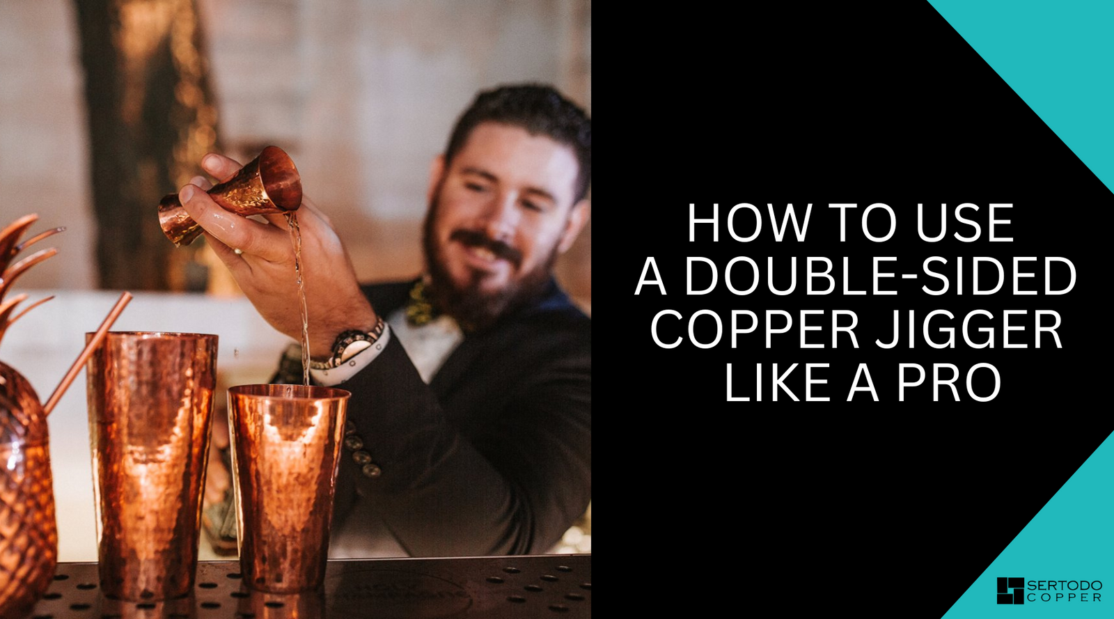 How to use a double-sided jigger tutorial