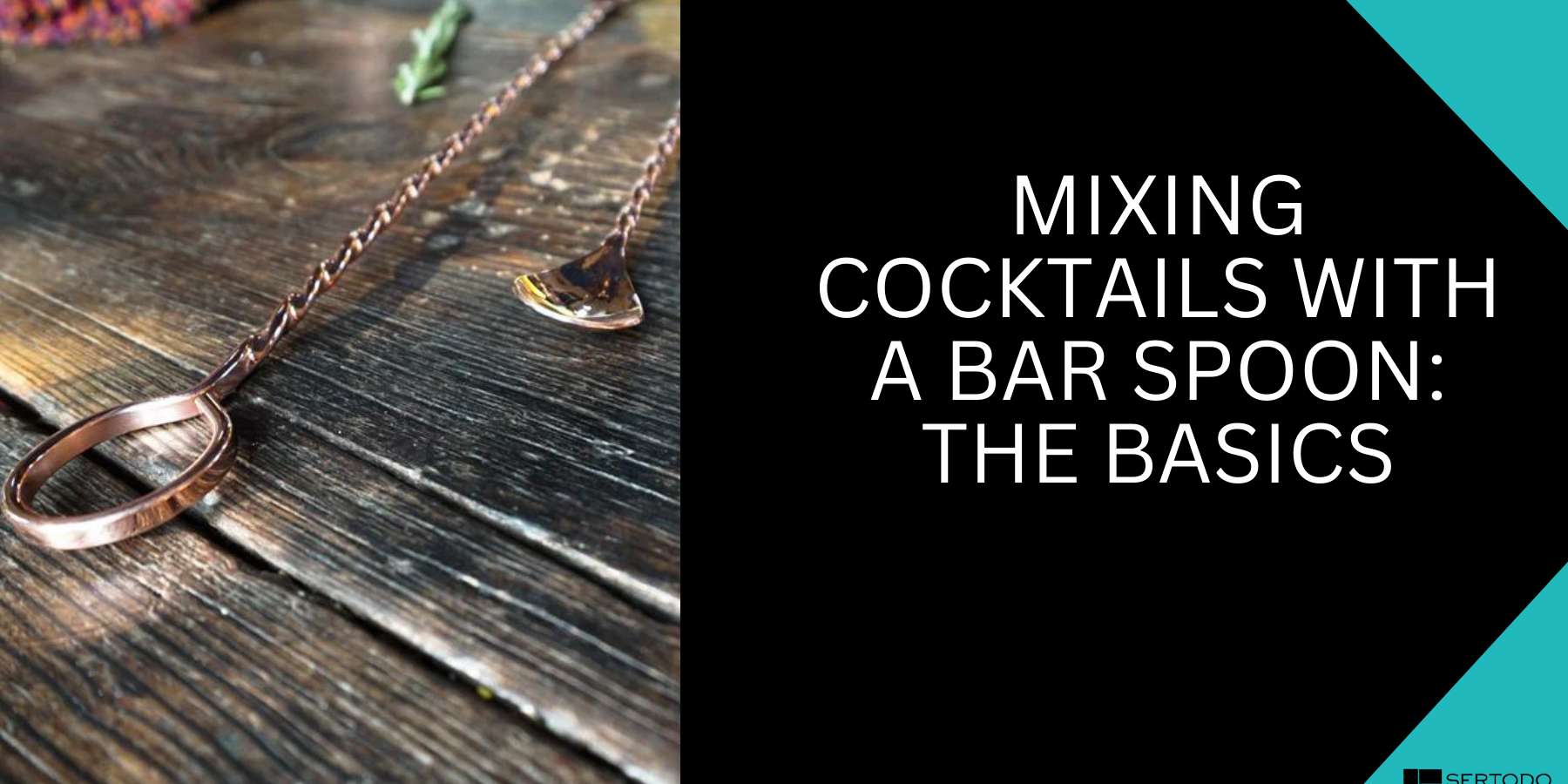 How to mix cocktails with a copper bar spoon