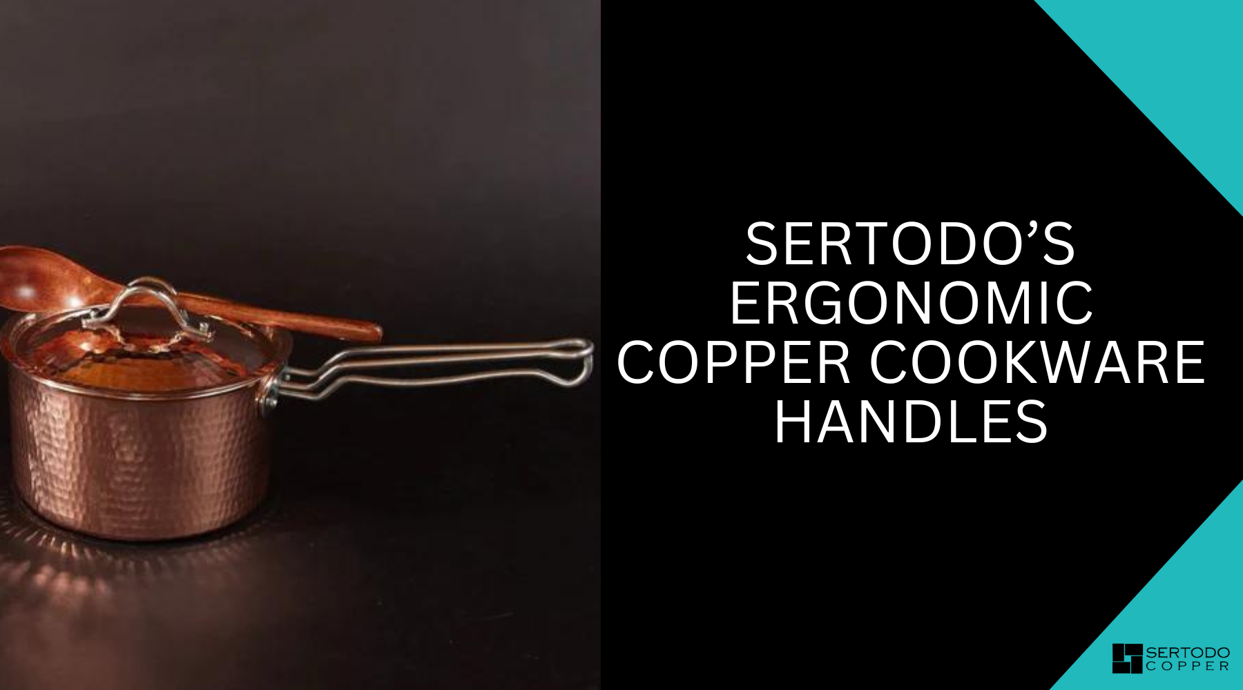 Sertodo Copper Sauce Pot