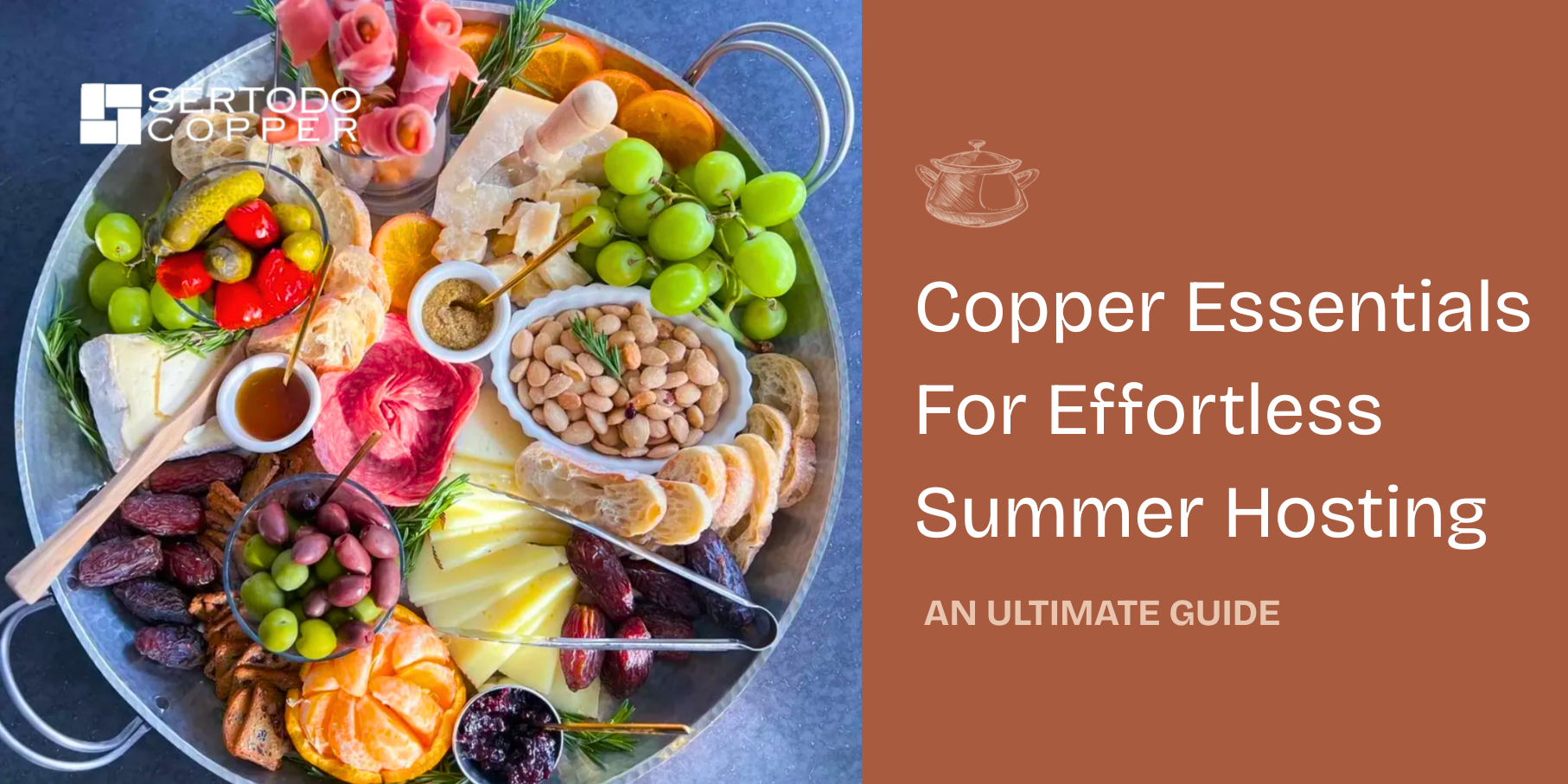 Copper Essentials For Effortless Summer Hosting