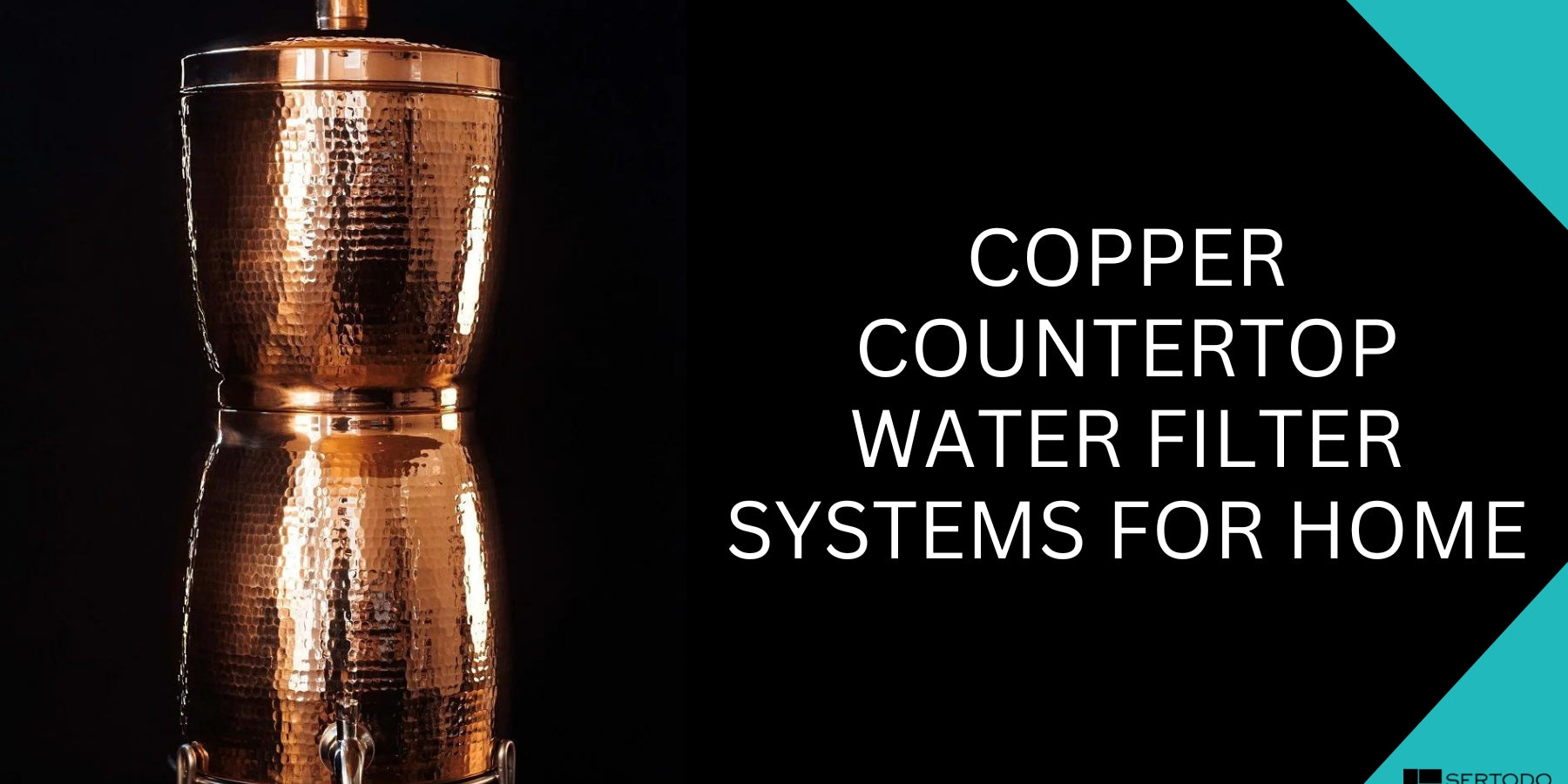 Copper Countertop Water Filter Systems for Home