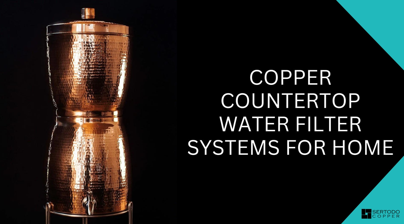 Copper Countertop Water Filter Systems for Home