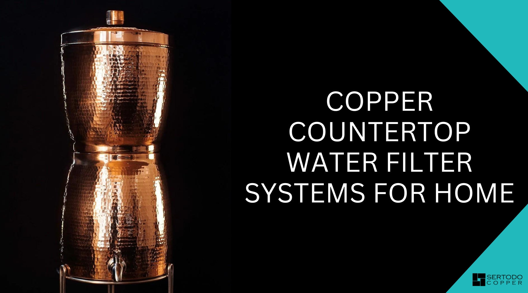 Copper Countertop Water Filter Systems for Home