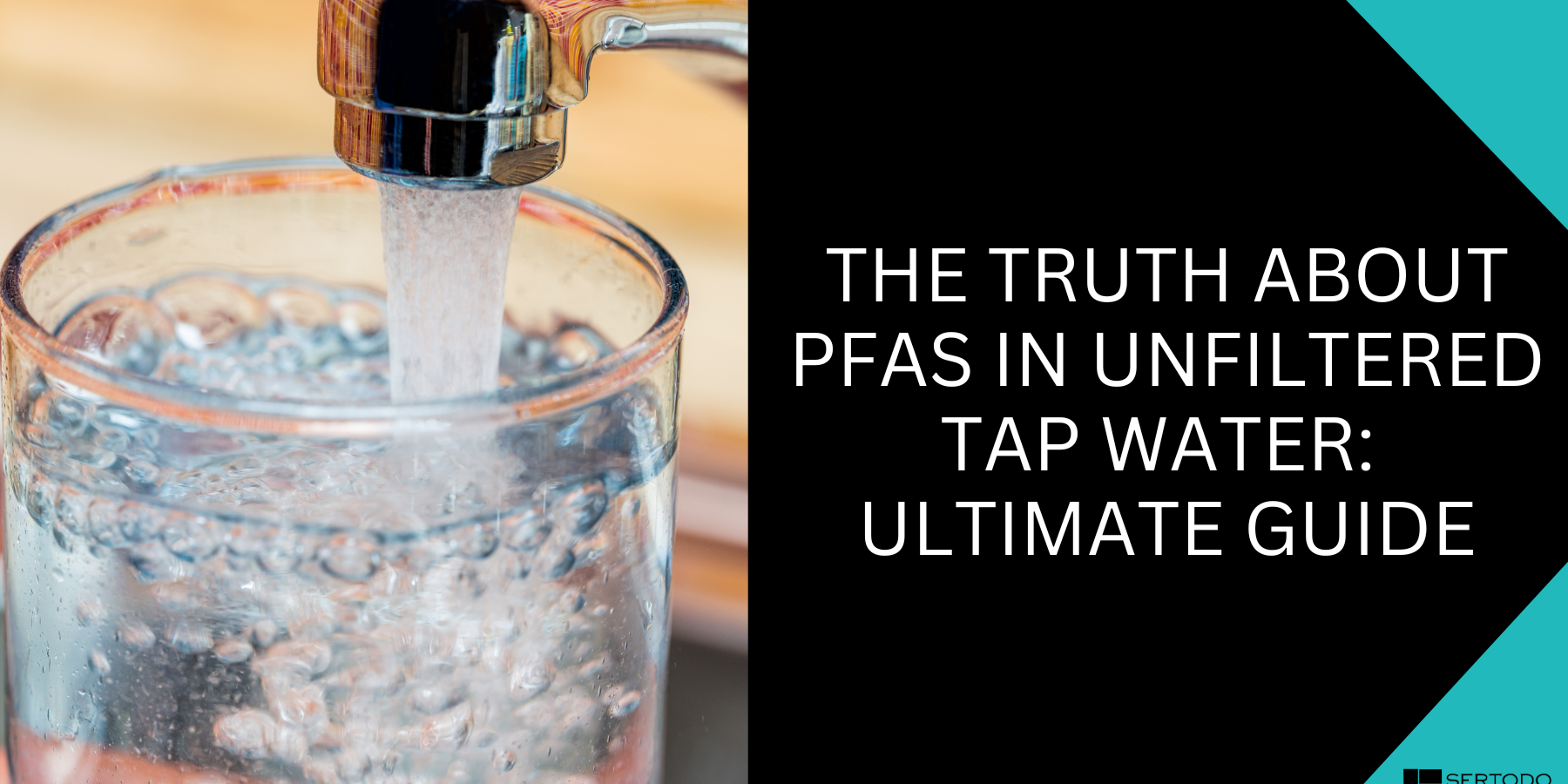 PFAs in unfiltered tap water