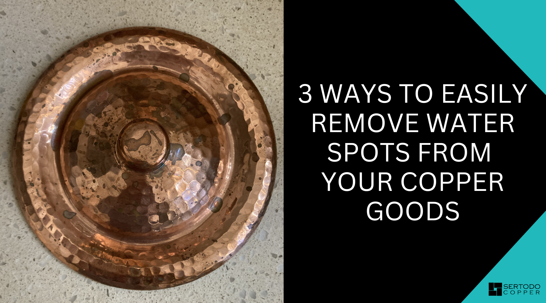 Copper care remove water spots