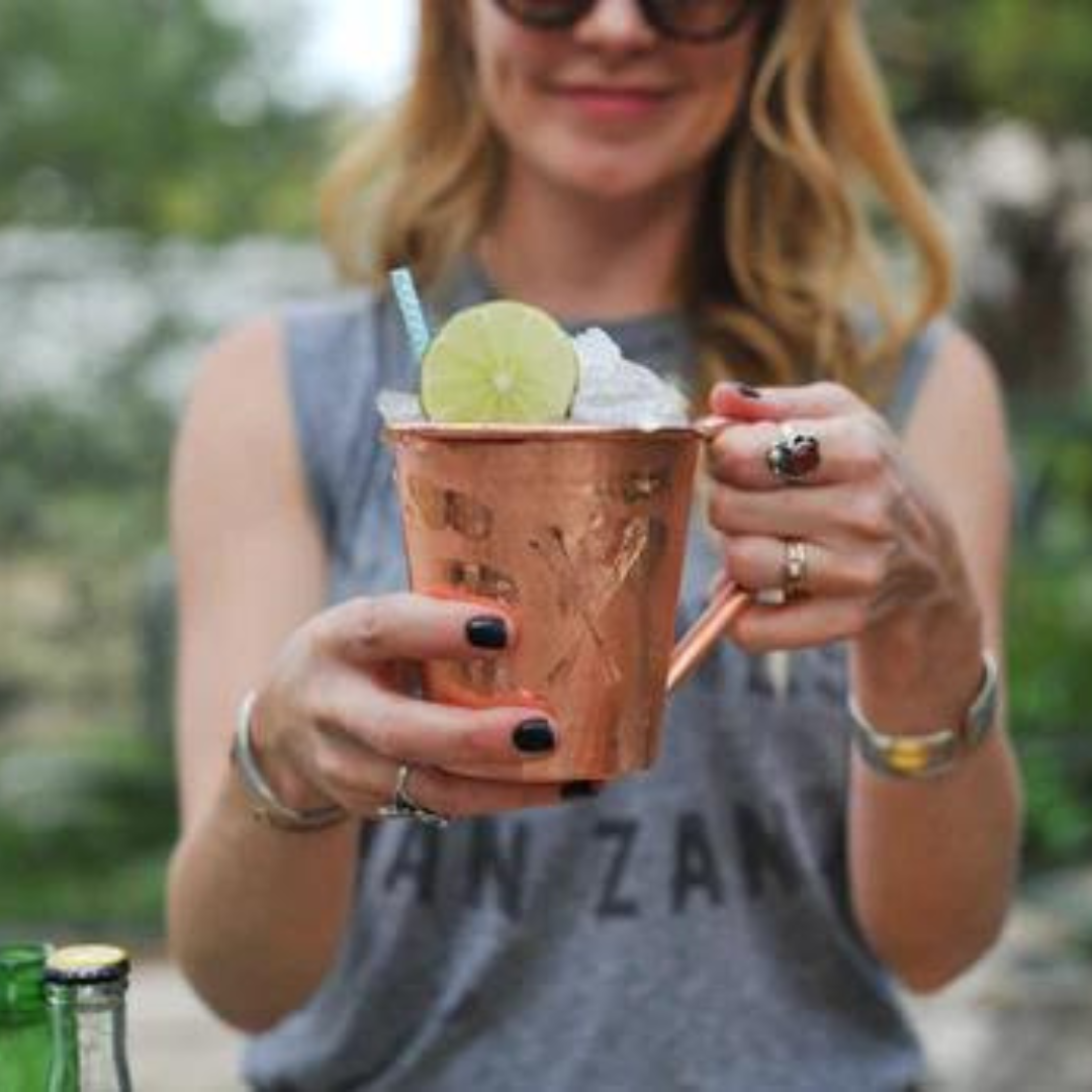 Copper Moscow Mule Mugs