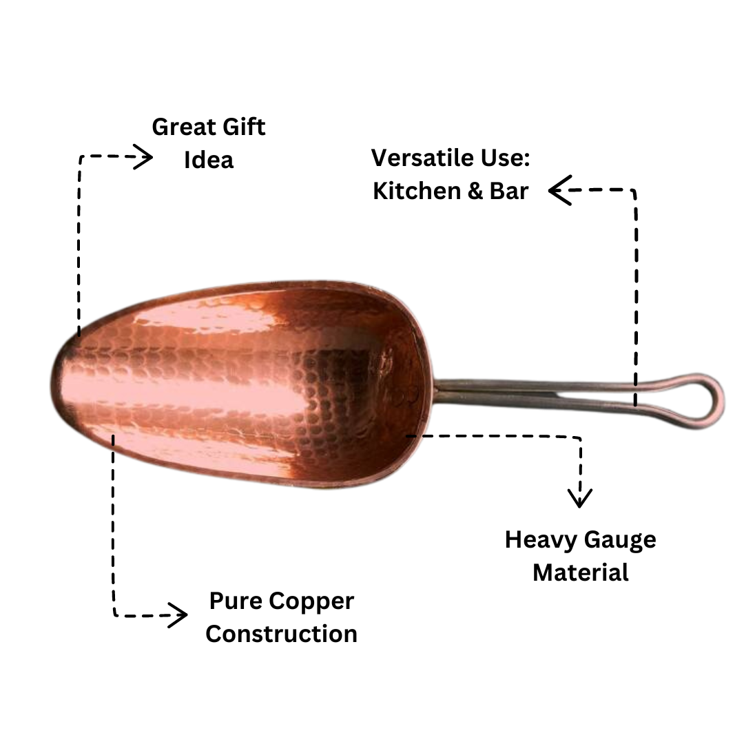 Sertodo Copper Scoops