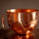 Copper Mixing Bowl for KitchenAid Lift Stand Mixers - fits most 5, 6, 7, and 8 quart Mixer models