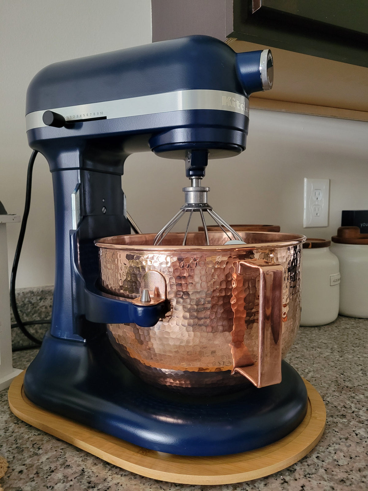 Copper Mixing Bowl for KitchenAid Lift Stand Mixers - fits most 5, 6, 7, and 8 quart Mixer models