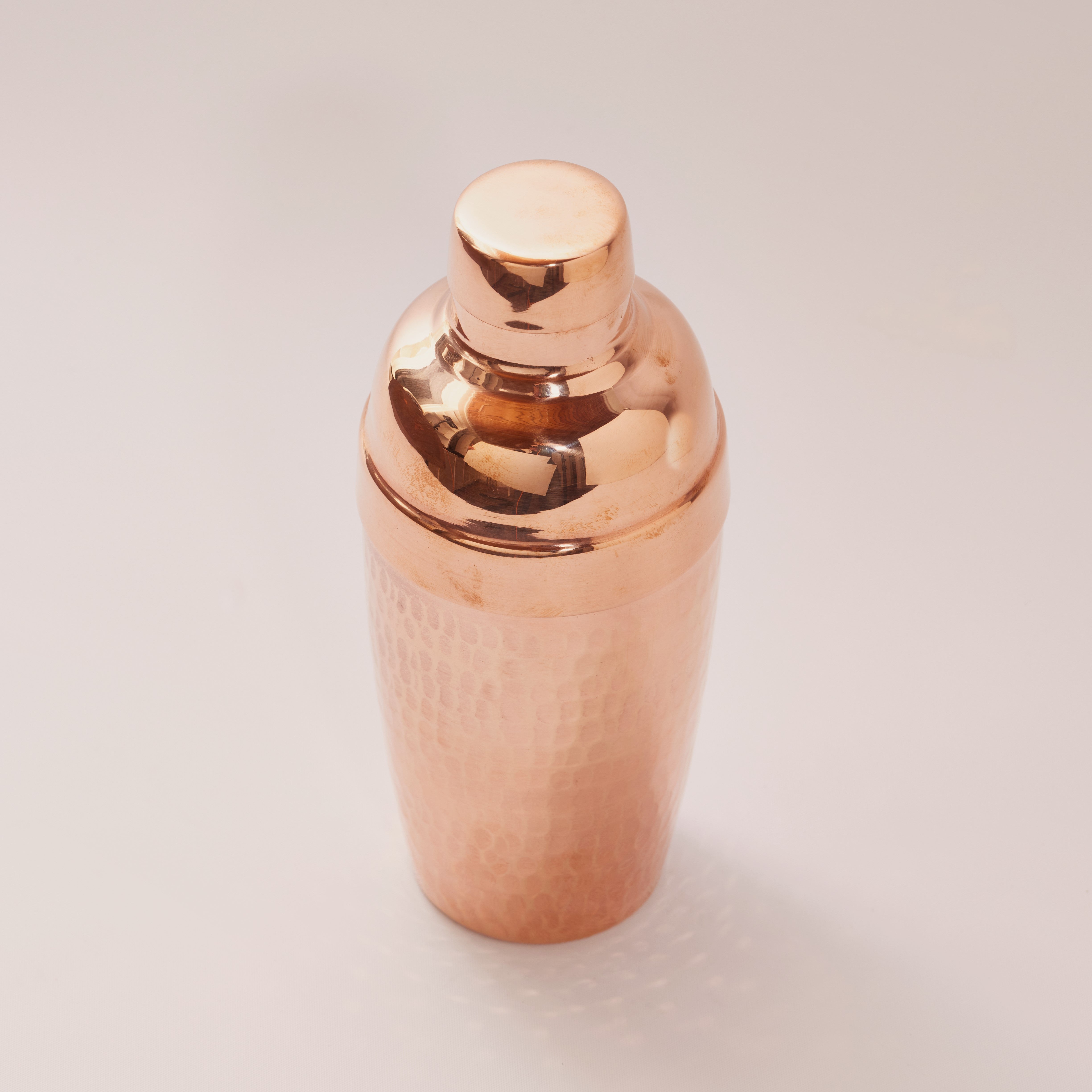 Copper Cocktail Shaker Cobbler Style