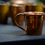 Solid Copper Moscow Mule Mugs 12 oz