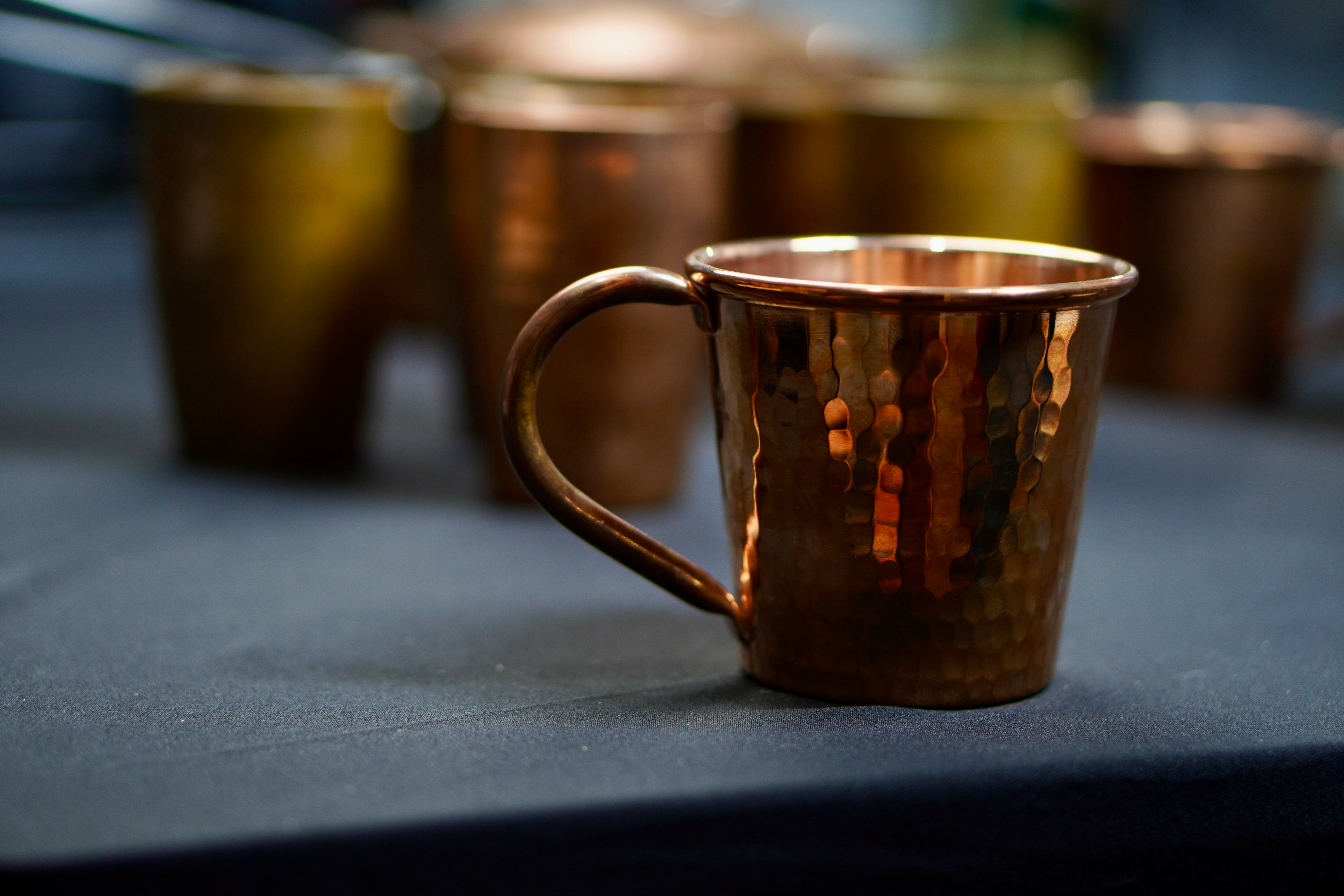Solid Copper Moscow Mule Mugs 12 oz