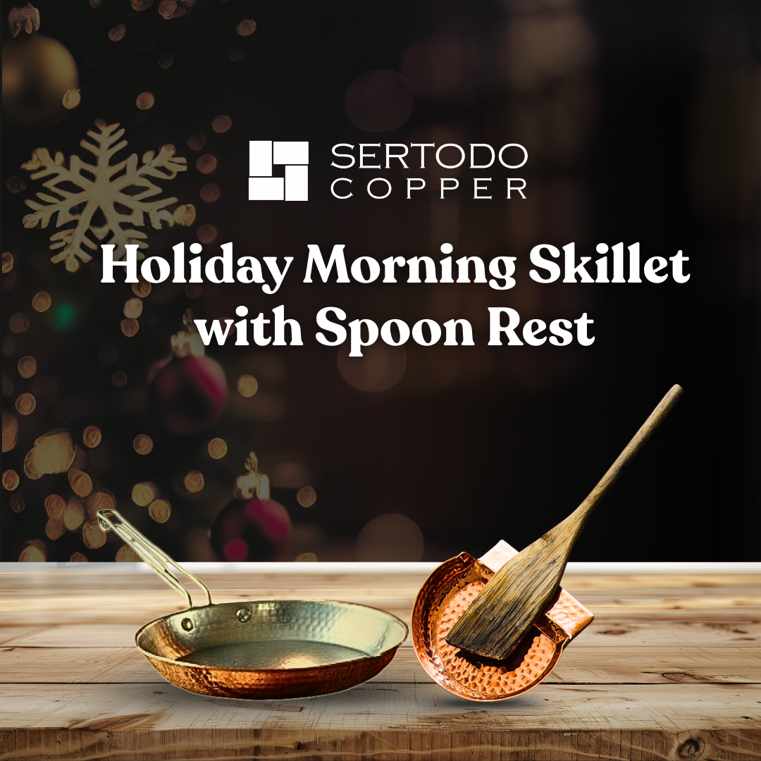 Holiday Morning Skillet with Spoon Rest