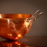 Copper Mixing Bowls Stainless Steel Handles