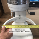 Copper mixing bowl for Kitchenaid mixer measurement