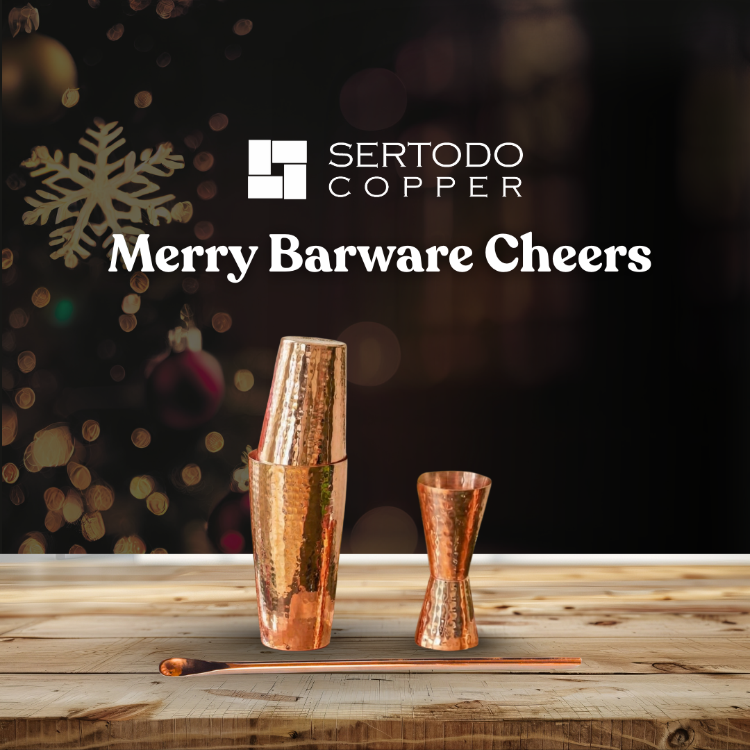 Holiday Merry Barware Cheers!