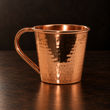 Solid Copper Mule Mug, Copper Handle, 12 oz