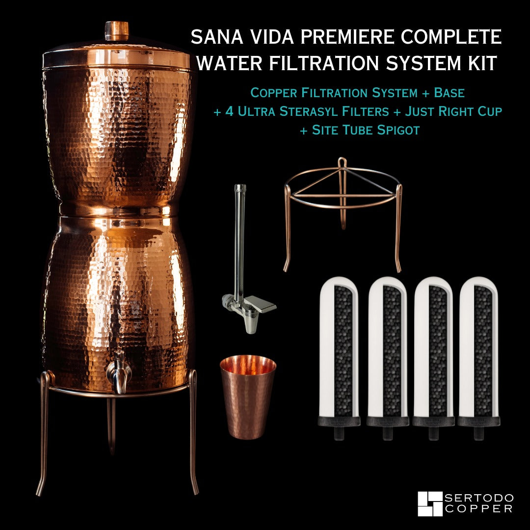 Sana Vida Copper Water Filtration Systems