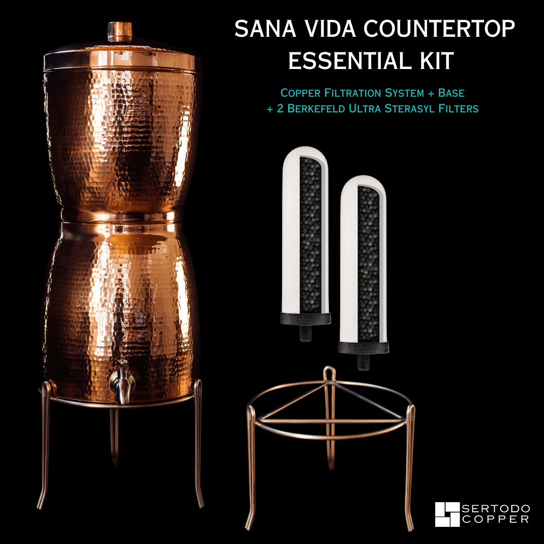 Sana Vida Copper Water Filtration Systems