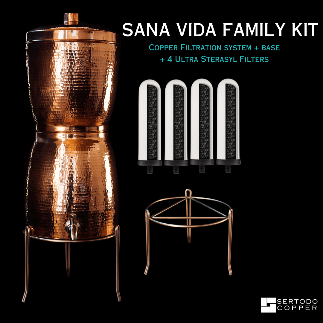 Sana Vida Copper Water Filtration Systems