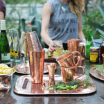 Sertodo Double Sided Copper Jigger Barman's Setup