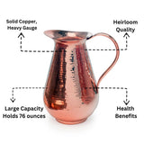 Sertodo Copper Water Pitcher
