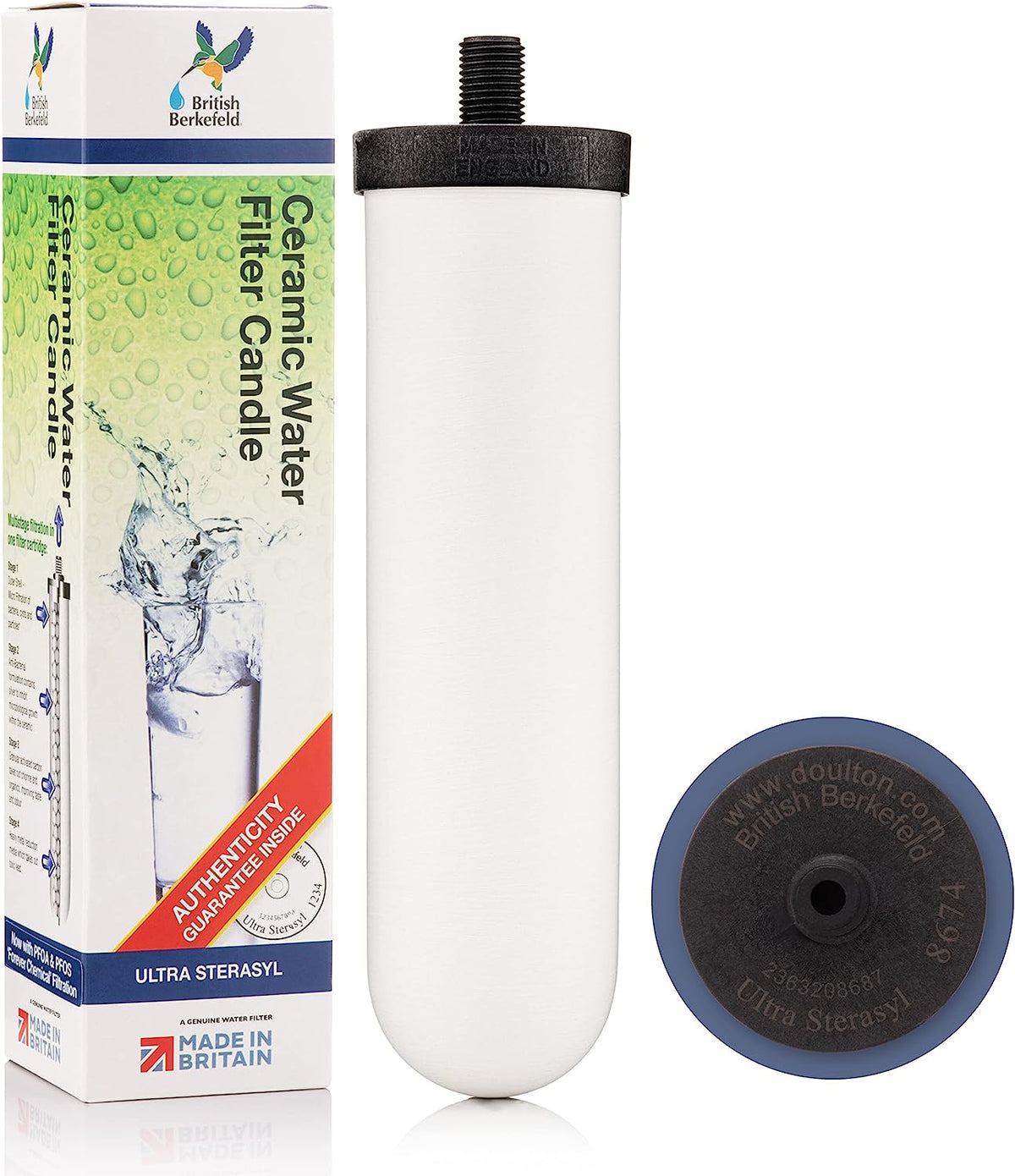 Sertodo Copper Water Filter System Ceramic Filter