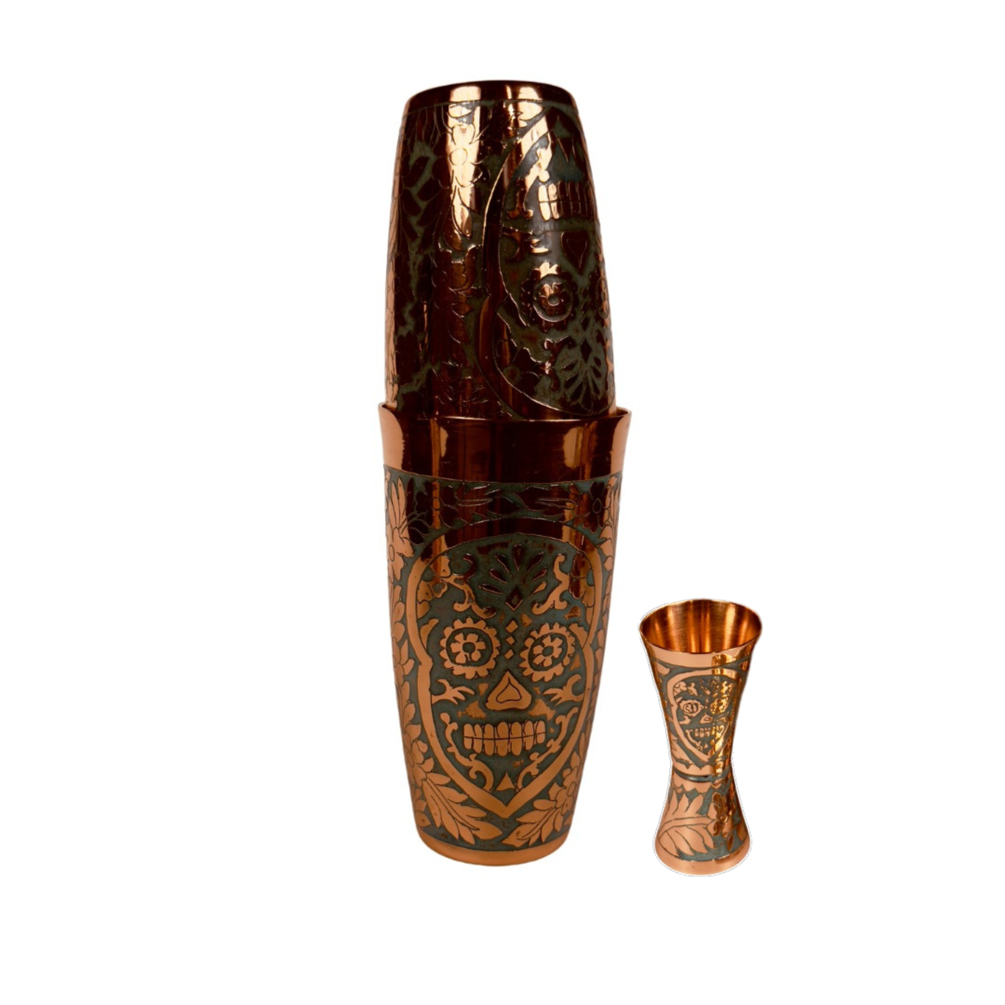 La Calaca Hammered Copper Bar Tools