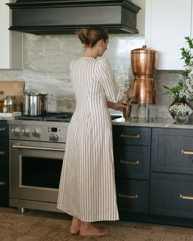 Copper Water Dispenser Stainless Steel Stand