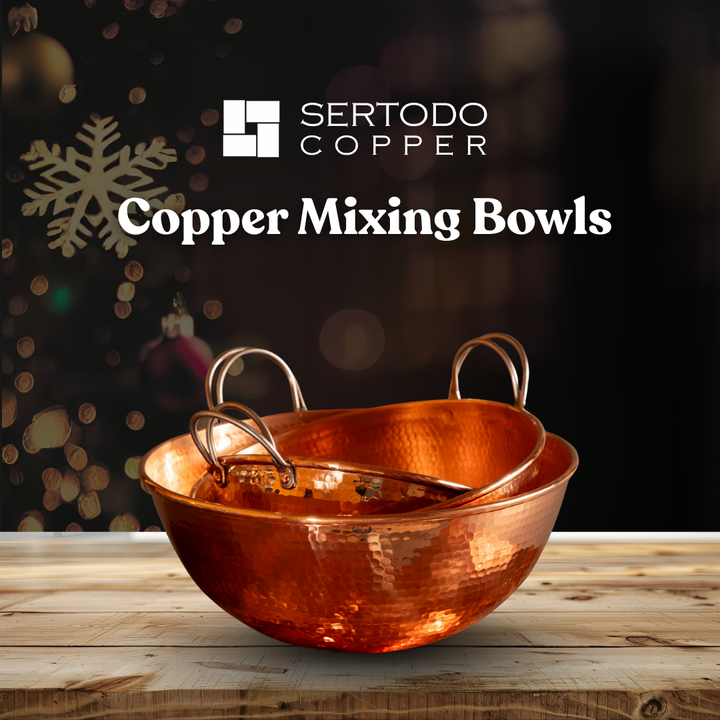 Copper Mixing Bowls