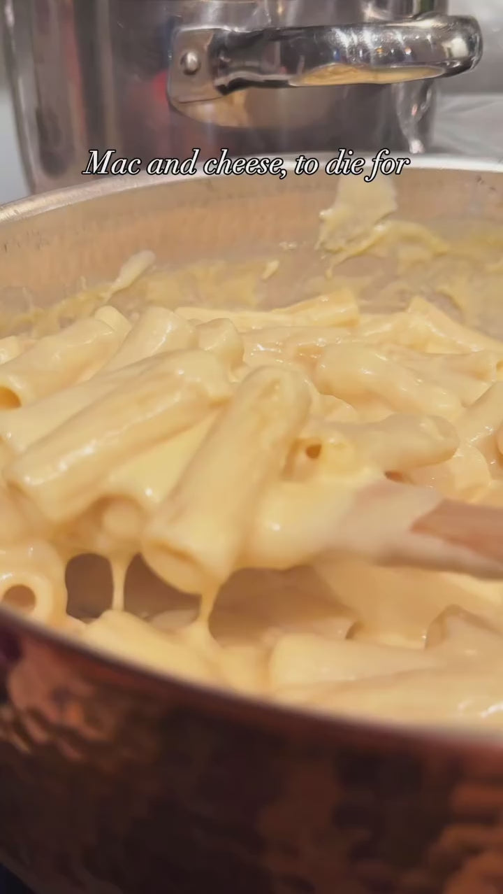 Copper Saute Pan Mac And Cheese
