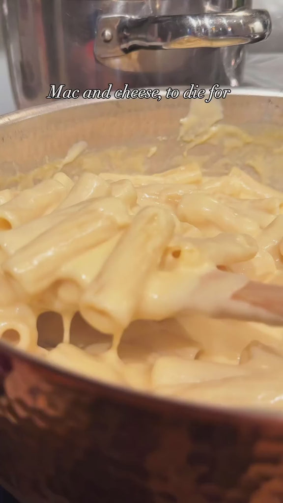 Copper Saute Pan Mac And Cheese