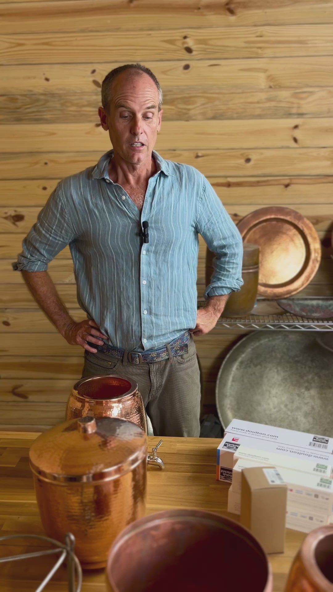 Copper Water Filter System