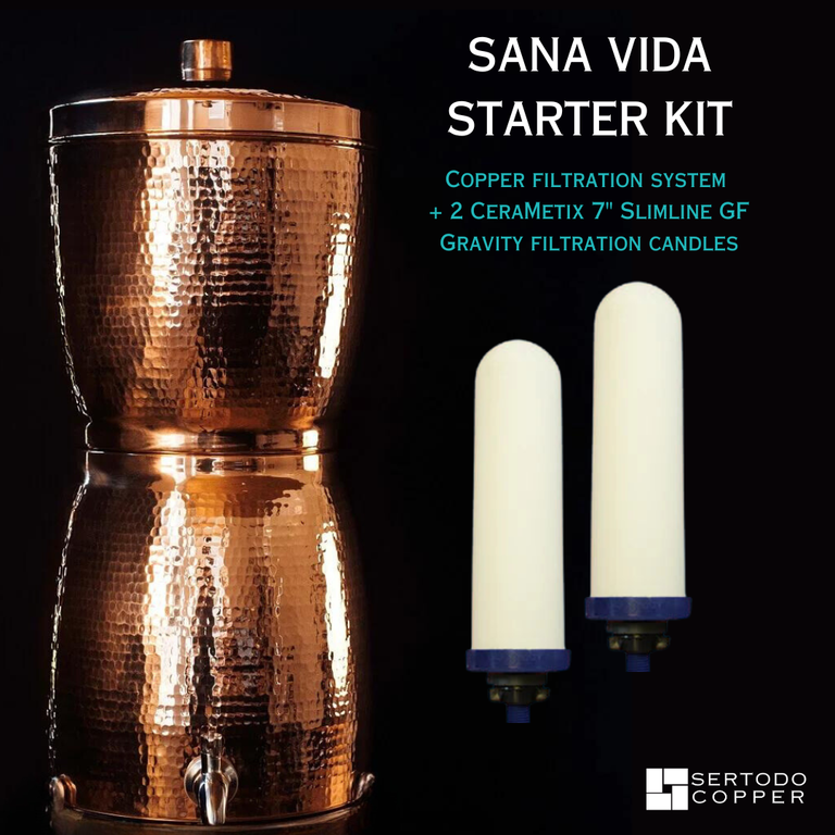 Sana Vida Copper Water Filtration Systems