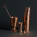 Copper Mixologist Bar Set