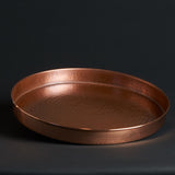 Large Round Copper Tray