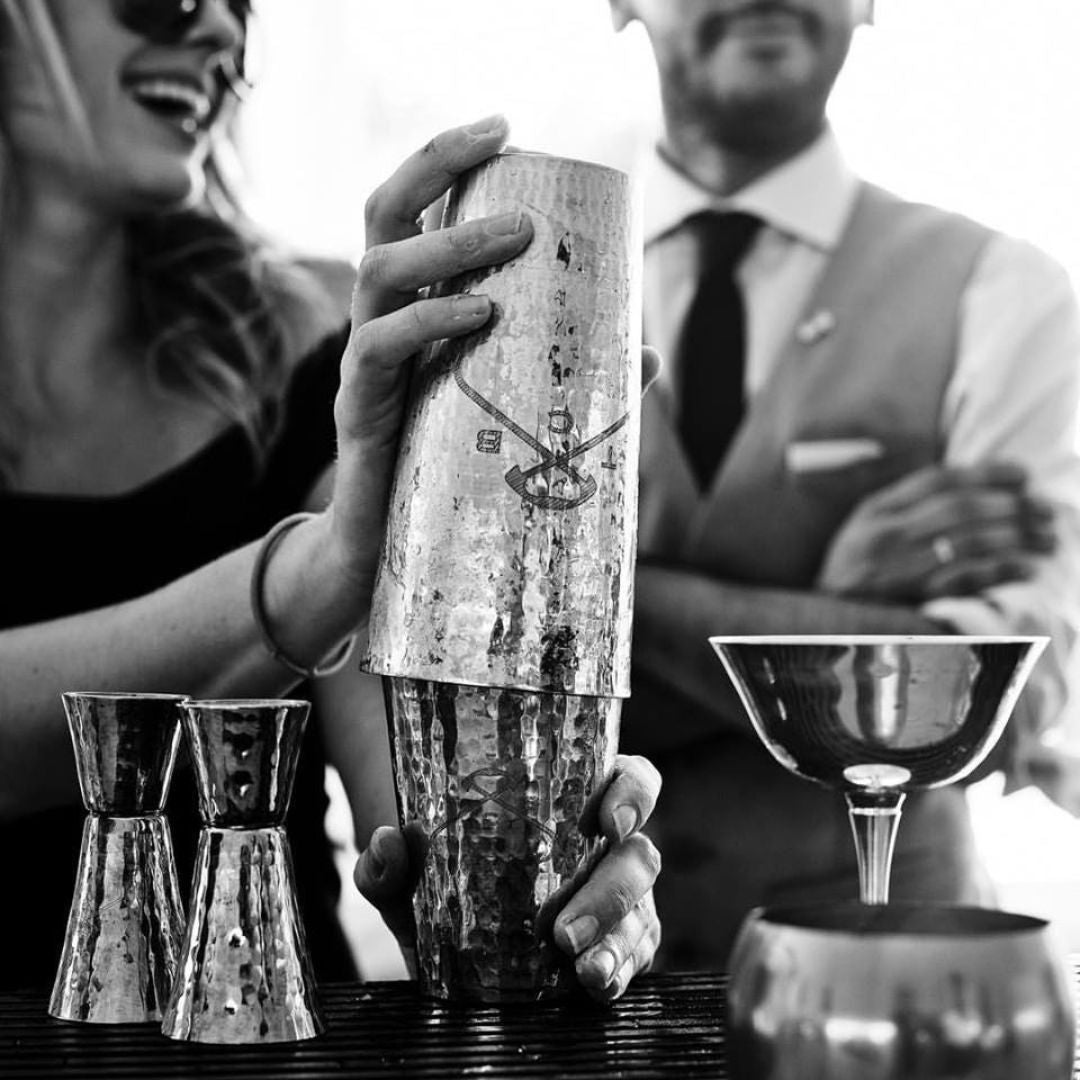 copper boston shaker