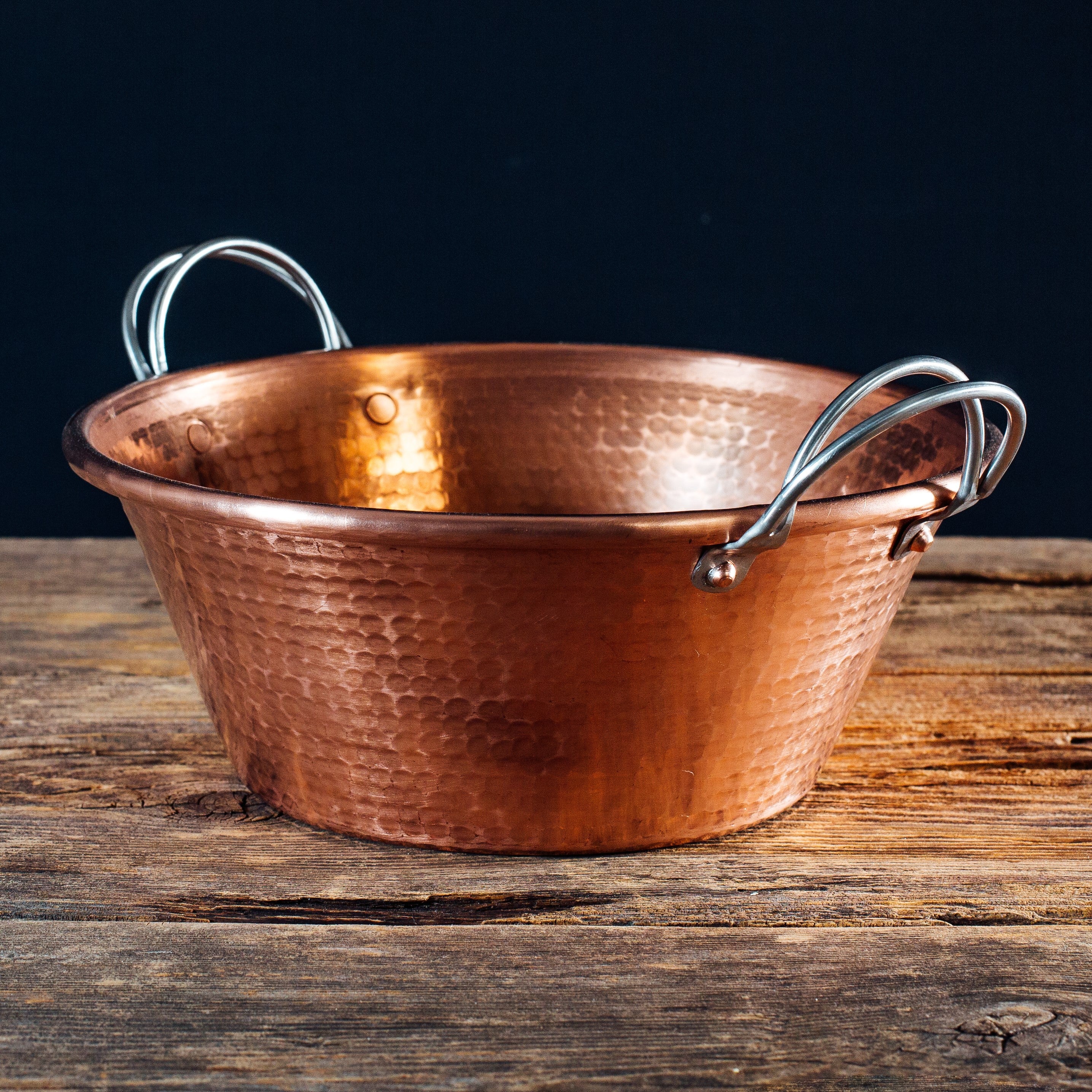 Copper Jam Pot Hammered Copper Cookware
